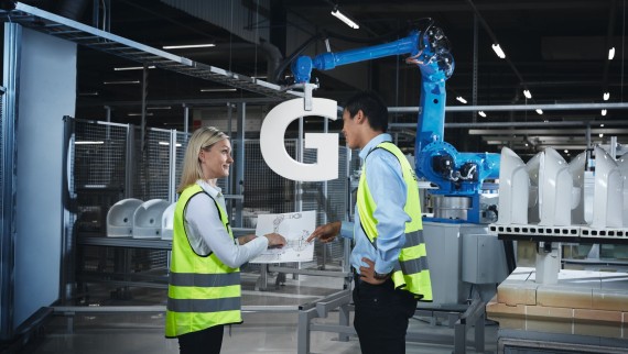 Geberit and Twyford Employees in the factory in Switzerland Geberit and Twyford Employees in the factory in Switzerland