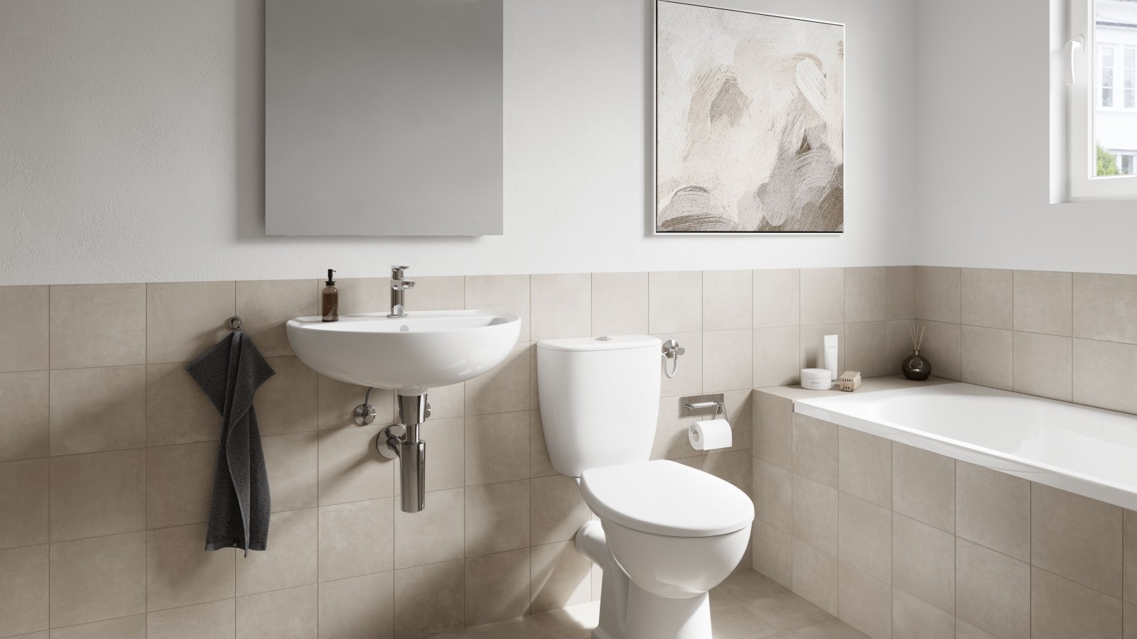 Twyford Alcona close coupled WC solution