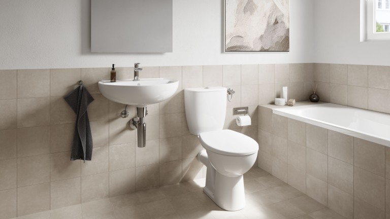 Twyford Alcona close coupled WC solution