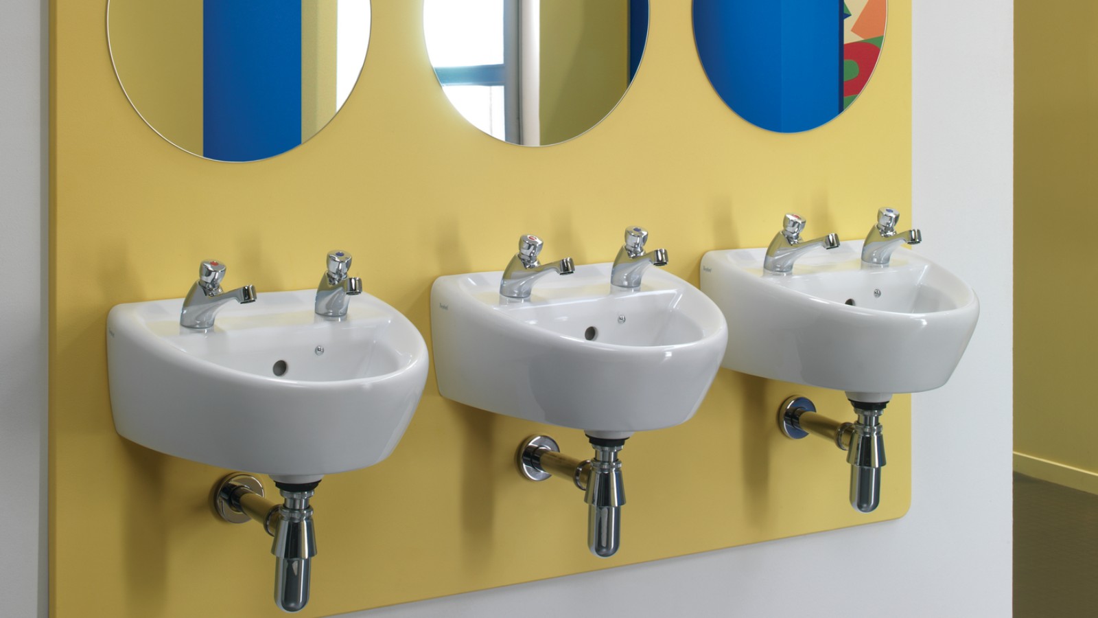Twyford Sola washroom solutions for the education sector